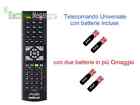 TELECOMANDO COMPATIBILE DECODER TERRESTRE TELESYSTEM TS7900 NET TV