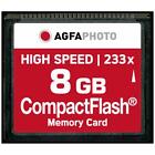 AgfaPhoto 8gb 233x Compact Flash Memory Card