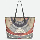 Borse donna a spalla Gattinoni Planetarium Classica Shopping Bag Nera Shopper L