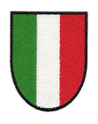 PATCH RICAMO TOPPA SCUDETTO ITALIA BANDIERA cm 5x6