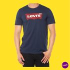 LEVI S Men s Graphic Set-In Neck T-Shirt, 100% Cotton, Dress Blues, XXL