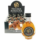 Vecchia Romagna 1820 etichetta nera bottiglie mignon 30 ml 38%vol. 20 pezzi