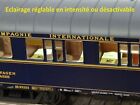 LS MODELS WORLD MW1001-4 CIWL Type S1 Nord Orient Express Eclairage EpII