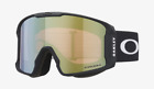 Oakley 7070 C3 Line Miner L Maschera Neve Snow Goggles Matte Black Prizm Sage gd