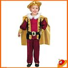 Costume Carnevale Ragazzo Bambino RE Medievale Principe  7-9 anni travestimento