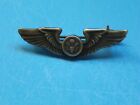 WWII STERLING ORIGINAL 1 3/16" ARMY AIR CORP AIRCREW MEMBER WING- OVERSEAS HAT