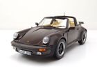 Porsche 911 Turbo Targa 1987 braun metallic Modellauto 1:18 Norev