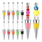 Beadable Wine Stoppers for Wine Bottles Wine Saver Bottle Stopper for7841