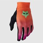 Fox racing flexair race glove day glo orange 2023 guanti mtb bike downhill di...