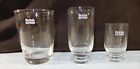 Set of 3 British Airways Inflight Service Glasses