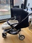 Cybex Kinderwagen Buggy schwarz mit Winter Schlafsack