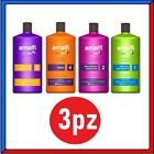 3x Shampoo Professionale per Capelli Spenti Idratante Cheratina Antiforfora