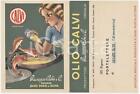1958 ONEGLIA - Giuseppe CALVI olio d oliva - Biglietto listino prezzi