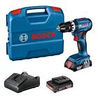 (TG. in valigetta) Bosch Professional 18V System Trapano Avvitatore con Percussi