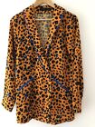 House Of Harlow 1960 Revolve Leopard Print Talia Jacket Size Uk 8 10 £188