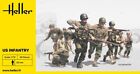 US Infantry WW2 - 1:72 plastic figures (Soldatini) Heller New 49601