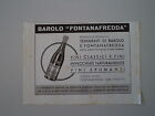 advertising Pubblicità 1941 BAROLO FONTANAFREDDA - ALBA PIEMONTE