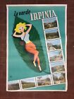 POSTER MANIFESTO PUBBLICITARIO IRPINIA TURISMO AVELLINO ENIT ANNI 50