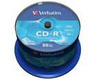 150 PEZZI CD -R 80 min VERBATIM vergini vuoti in STOCK