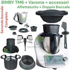 VORWERK BIMBY TM6 EXPO DEMO ORIGINALE COME NUOVO DOPPIO BOCCALE + AFFETTATUTTO