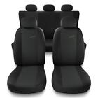 Universale Set coprisedili auto per NISSAN TERRANO I II - Nero Grigio - X.R-G1