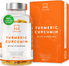 Curcumina Curcuma E Piperina - Curcuma Capsule Con Curcuma in Polvere, 95% Curcu