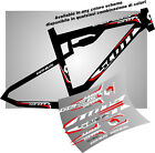 SCOTT GENIUS adesivi stickers decal telaio bici