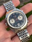 Rare HEUER CARRERA 1153 “Jagger” 1969 “Fist Version” Vintage Swiss Watch