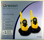 OREGON SCIENTIFIC TP380 Two Way Radio Walkie talkie Ricetrasmittenti Nuovi