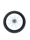 Ruota ANTERIORE Completa di Cerchio + Gomma 70/100-19 per Mini cross Pit Bike
