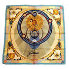 Foulard donna Gattinoni Stampa Planetarium 90X90 Seta Sciarpa fantasia quadrato