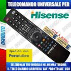 TELECOMANDO UNIVERSAL *HISENSE* CLICCA SUL TUO MODELLO LO RICEVERAI GIA PRONTO