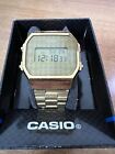 Casio Retro A168WG-9EF Orologio Digitale Uomo con Cinturino in Acciaio Color Oro