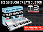 8.2 GB Suoni per Korg M3 / Radias creati su misura