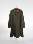 Cappotto uomo vintage loden tirolese verde lana L