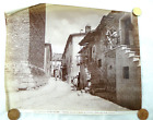 antica fotografia foto 1890C CASTELLO S. ERACLIO FOLIGNO PERUGIA UMBRIA SOUVENIR