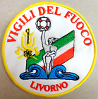 Patch "VIGILI DEL FUOCO - COMANDO PROVINCIALE DI LIVORNO" - Collezione - Rarità