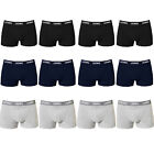 12 paia Pezzi Box Boxer Uomo Mutande Cotone Elasticizzato Intimo Nero Grigio Blu