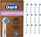 Oral-B Sensitive Clean Testine Spazzolino Elettrico, Confezione Da 12 Pezzi, Cle