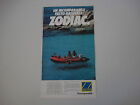 advertising Pubblicità 1981 GOMMONE ZODIAC