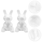 Flower Arranging DIY Mold Rabbit White Modelling Cake Toy Wedding Decor Child