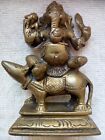 Scultura in bronzo della divinità indiana Ganesha