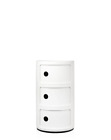 Kartell COMPONIBILE CLASSIC 3 Elementi - Colore Bianco 4967/03 Nuovo - Originale