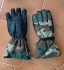 GUANTI Militare GORETEX taglia 11 1/2 III Esercito Italiano Woodland Camo Pile