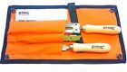 Stihl 5605 007 1027 - Set per affilatura catene Picco 1/4" e 3/8", affila Catene