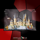 TECA IN PLEXIGLASS ACRILICO-SHOWCASE-PER LEGO 76419-CASTELLO E PARCO DI HOGWARTS