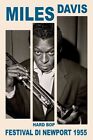 Poster Manifesto Locandina Musica Jazz Club d Epoca Stampa Vintage Miles Davis