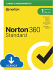 NORTON 360 Standard 2024 1 PC 1 Anno | Internet Security Antivirus | Senza Abbo