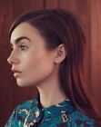 photo 10*15cm 4x6 INCH LILY COLLINS  (390)