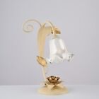 Lumetto, lampada da comodino classica in ferro battuto shabby chic bon-556